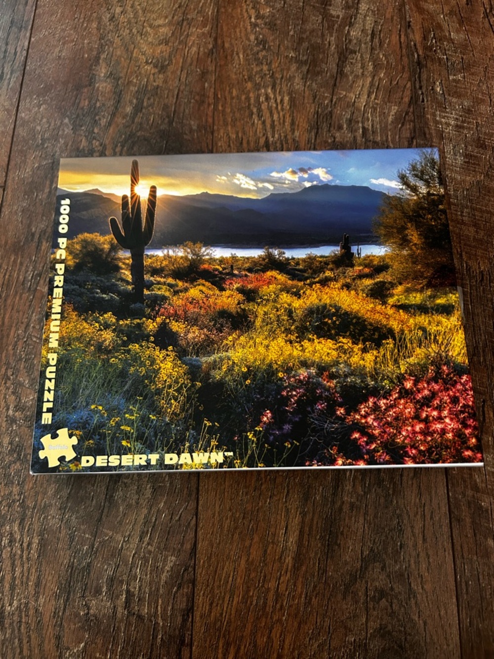 Desert sunrise puzzle